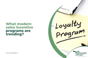 What modern sales incentive programs are trending?
